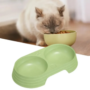 Pet Double Bowl Plastic Kitten small
