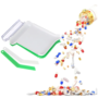 Pill Counting Tray With Spatula Pharmacy Right Hand Counter Tray Medications 1pc Plastic Plastic Medicine For Counting Pill