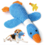 New Indestructible Cat Dog Toys for Aggressive Chewers Cats Dogs,Chew Squeak Toy Cats Dogs Interactive Plush Doll Pet Products