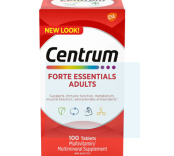 CENTRUM ADULTES MULTIVITAMINE COMPLETE – 100 TABLETS