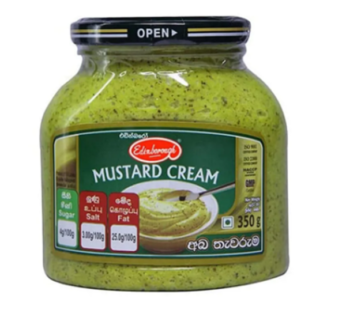 Edinborough Mustard Cream 350g.