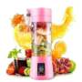Portable Blender for Shakes and Smoothies, 380 ML -USB Rechargeable Mini Juicer Mixer, Personal Electric Blender Bottle for Juice, Smoothies & Protein Shakes – Multi Colour