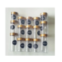 Spicy bottles set 15 pcs with label