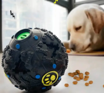 Dog Toys Puppy Ball for Large Dogs Interactive Giggle Quack Dog Toy Ball Pet Food Dispenser Dog Pet Products