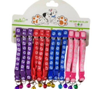 Cat & Dog Collar With Bells Adjustable Necklace Puppy Kitten Collar Accessories Pet Shop Products Rabbit Neck Strap