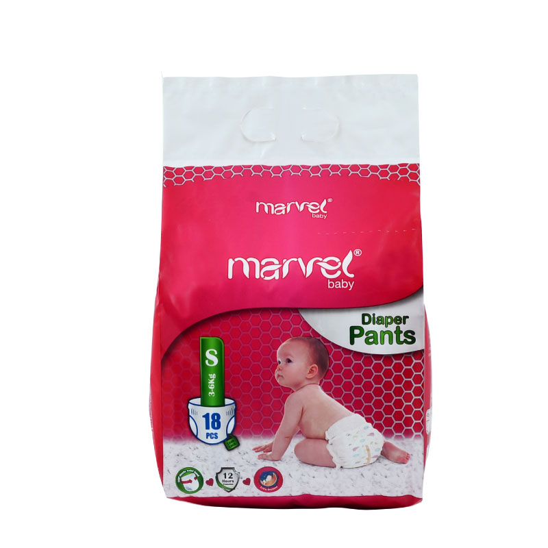 Marvel Baby Diaper Pants S - 18.00 pcs