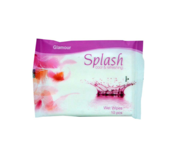Splash Moist Towel Glamourous – 10.00 pcs